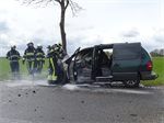 Prio 1 Brand Wegvervoer Auto Trekwei Driezum